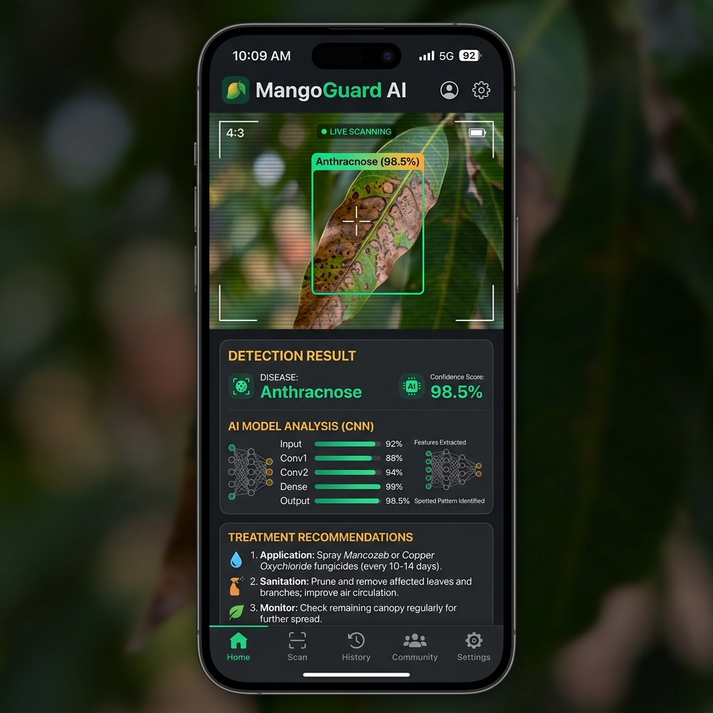 Mango Leaf Disease Detection